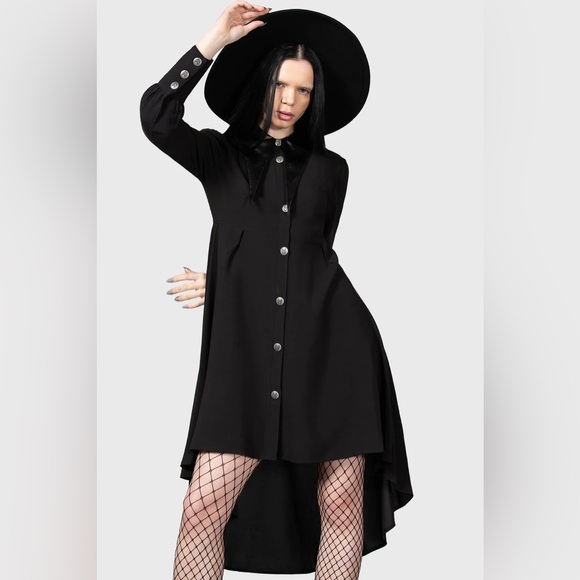 KILLSTAR HEAVENS BELOW SHIRT DRESS - Picture 3 of 7